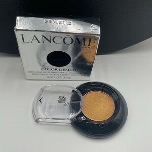 Lancôme Color Design True Color Eyeshadow in Gold Deluxe Swatched & Discontinued
